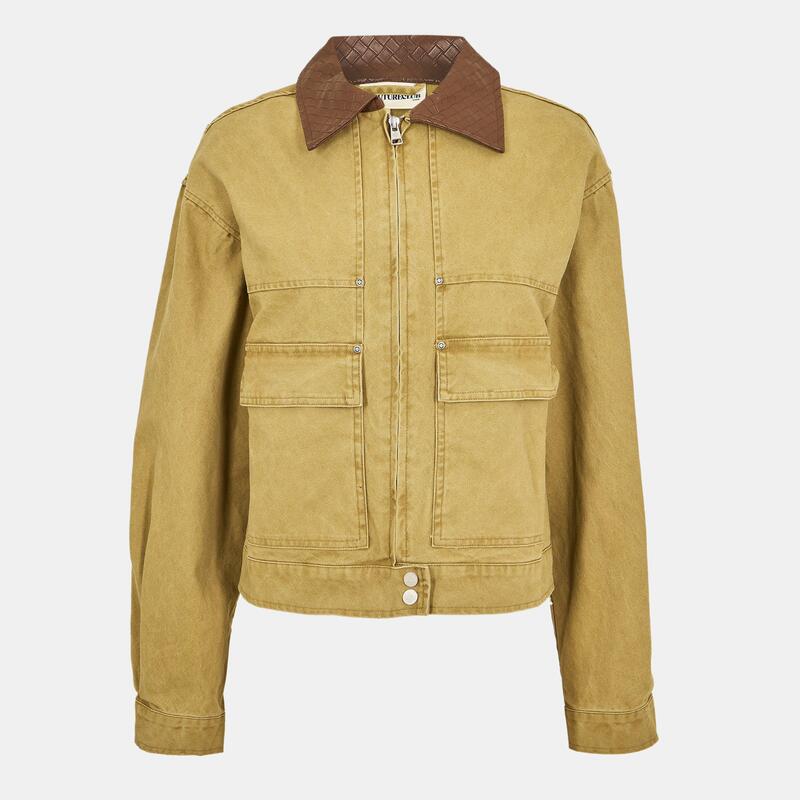 ザ クチュール クラブ レディース アウター ジャケット・ブルゾン The Couture Club Couture Truckr Jkt Ld61 Khaki カーキ(4)