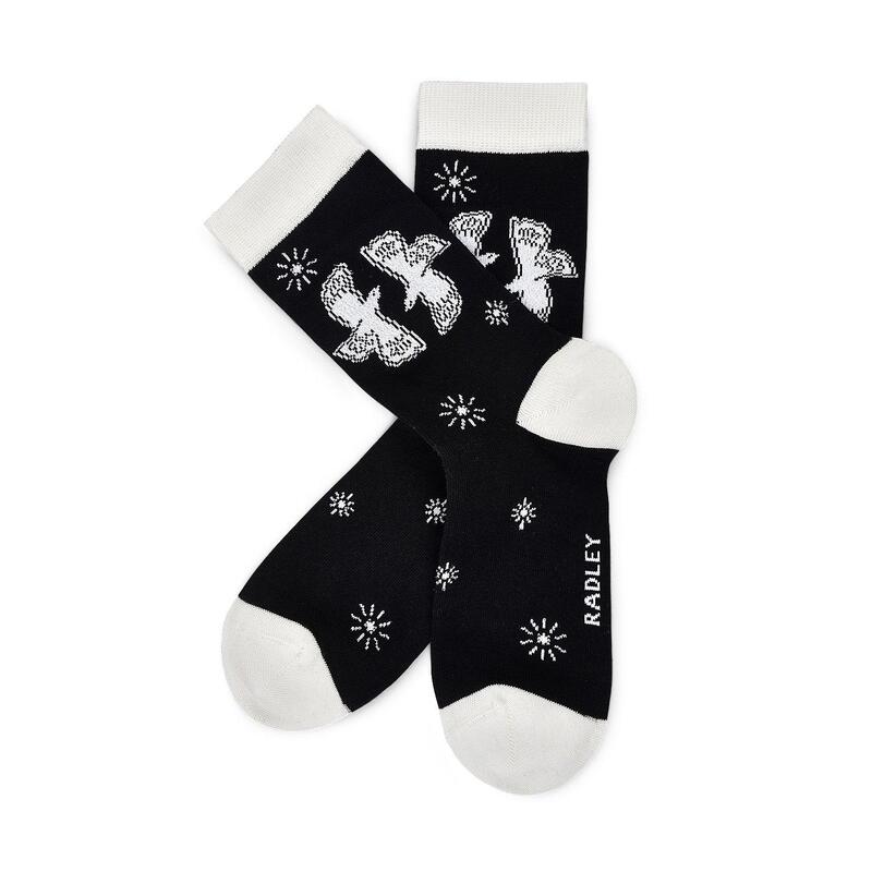 ラドリー レディース アンダーウェア 靴下 Radley Check Sock Set ASH アッシュ(4)