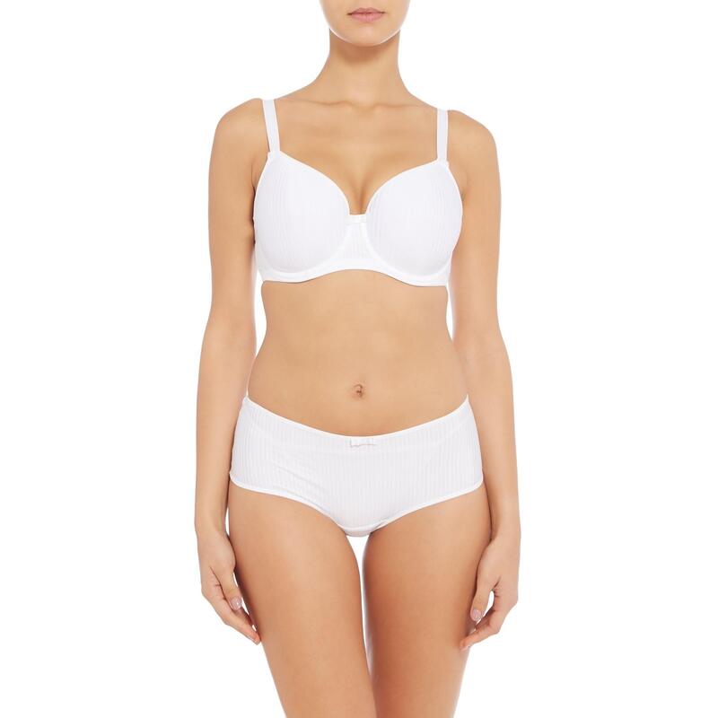 フレイヤ レディース アンダーウェア ブラジャー Freya Idol Underwired Balcony Bra WHE White ホワイト