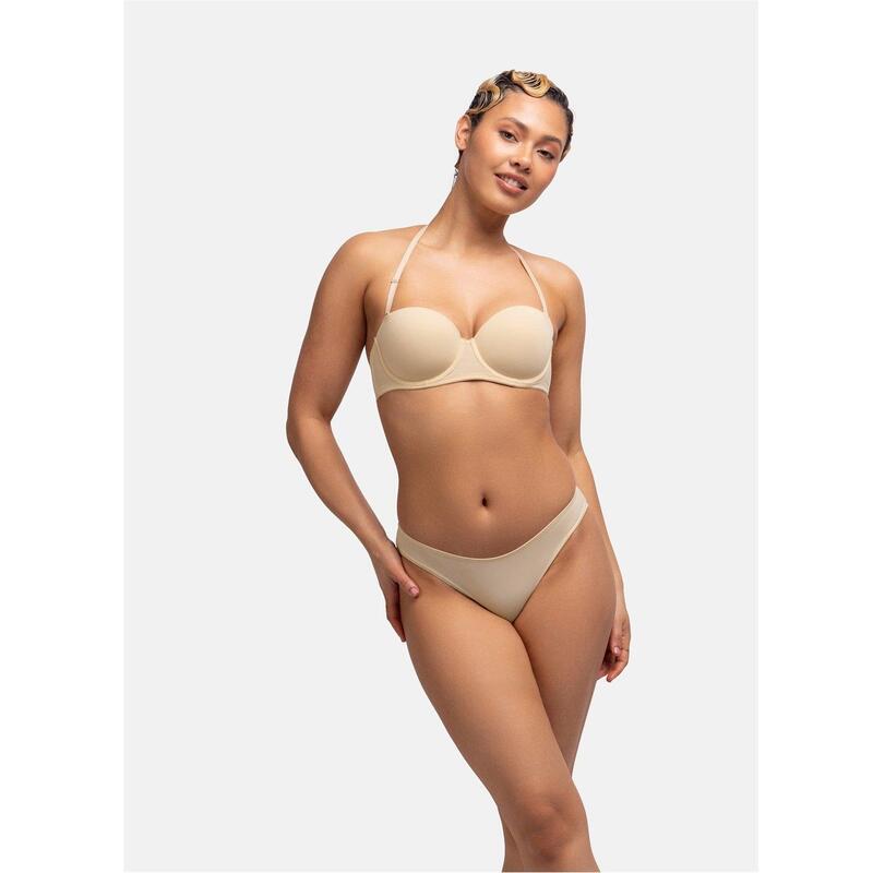 ドリーナ レディース アンダーウェア ブラジャー Dorina Michelle Underwired Bandeau Bra Nude