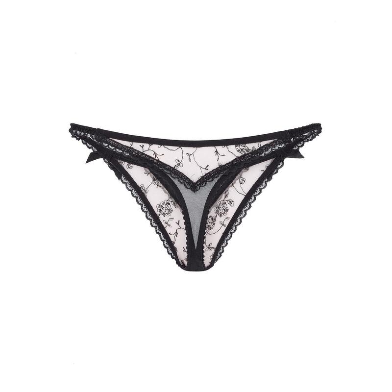 ȥץ ǥ  ѥ Agent Provocateur ROSALEEN Thong Baby Pink/Blac...