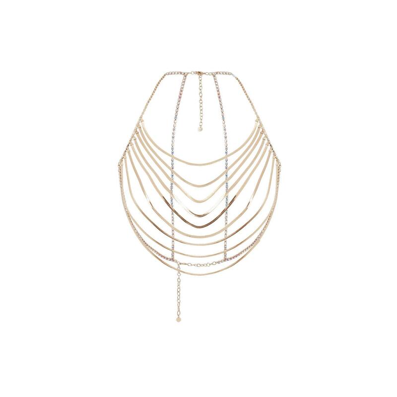 エージェントプロヴォケイター レディース アンダーウェア ブラジャー Agent Provocateur FLORIEN Chain Bra Gold/Irri...