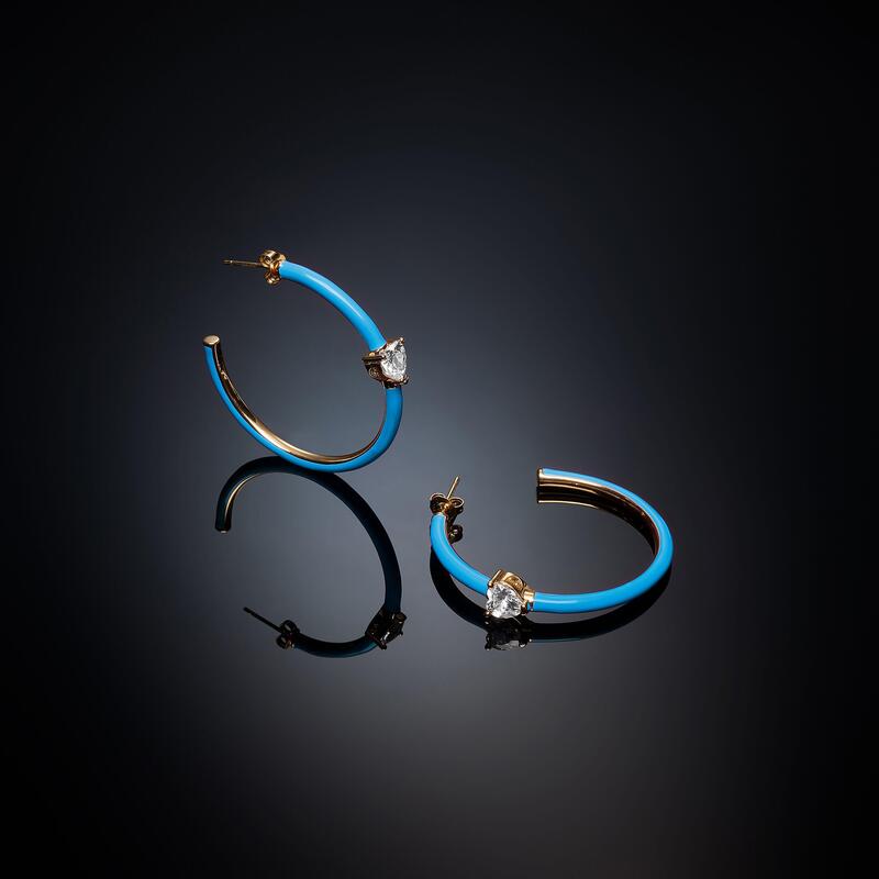 シアラフェラーニ レディース アクセサリー ピアス・イヤリング Chiara Ferragni Hoop Earrings Multi マルチカラー