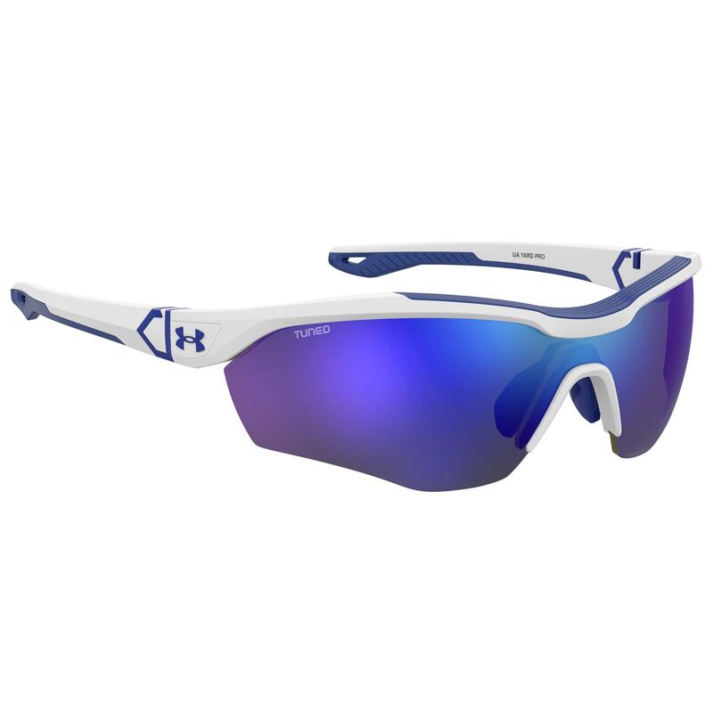 アンダーアーマー メンズ アクセサリー サングラス・アイウェア Under Armour Yard Pro Wrap Sunglasses White ホワイト(4.0)