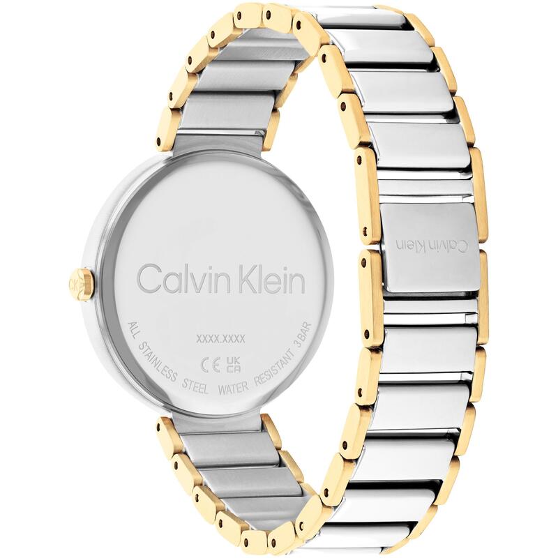 カルバンクライン レディース アクセサリー 腕時計 Calvin Klein Ladies Calvin Klein T-Bar Watch Two Tone