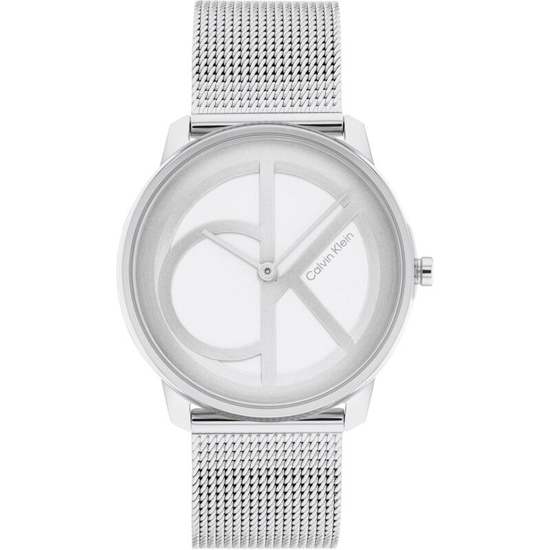 カルバンクライン レディース アクセサリー 腕時計 メッシュ Calvin Klein Ladies Calvin Klein Mesh Watch Silver シルバー