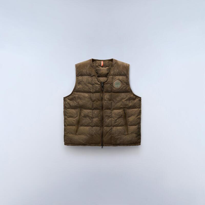 楽天ReVida 楽天市場店ナパピリ メンズ アウター ジャケット・ブルゾン ベスト Napapijri Napa-Vajolet Vest Mens Tea Leaf