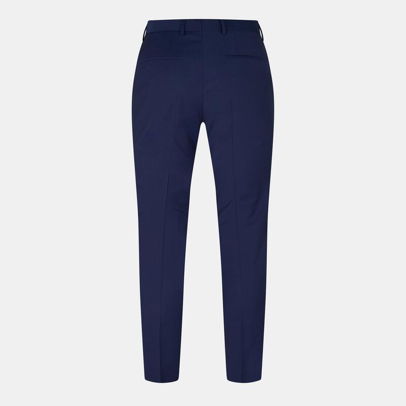 フューゴ メンズ ボトムス カジュアルパンツ スリムフィット Hugo Men'slim Fitrousers Medium Blue ブルー
