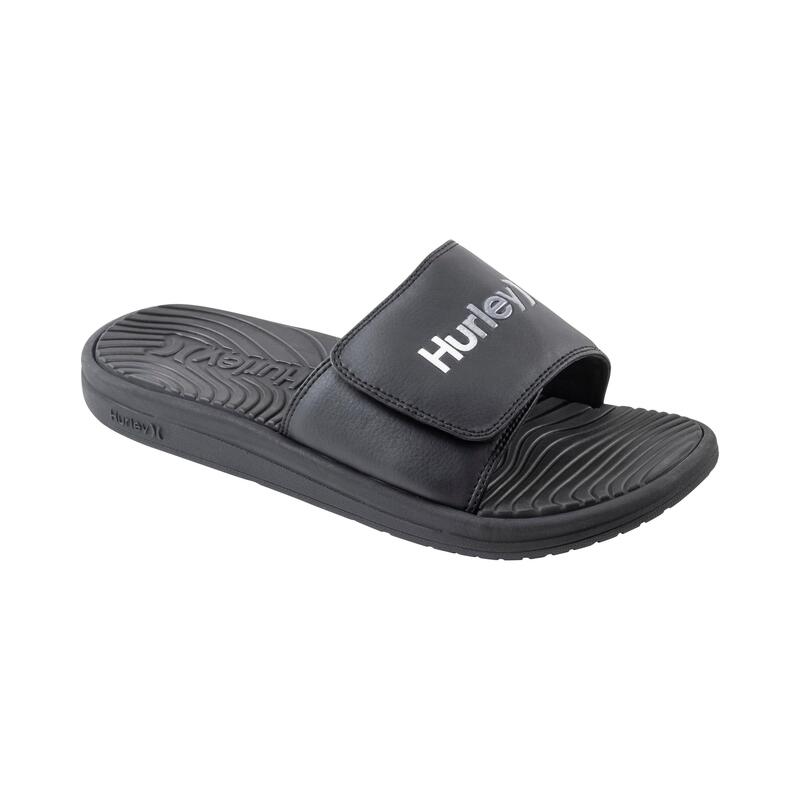 ハーレー メンズ シューズ サンダル Hurley Pool Slider Black /White ホワイト