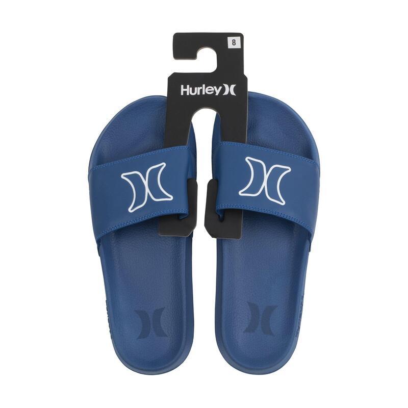 ハーレー メンズ シューズ サンダル Hurley Tier Pool Slider Navy / White ホワイト