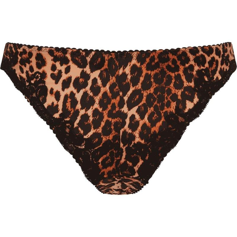 ����������ȥץ������������� ��ǥ����� ������������� �ѥ�� Agent Provocateur MOLLY Full Brief Leopard/Black �֥�å�