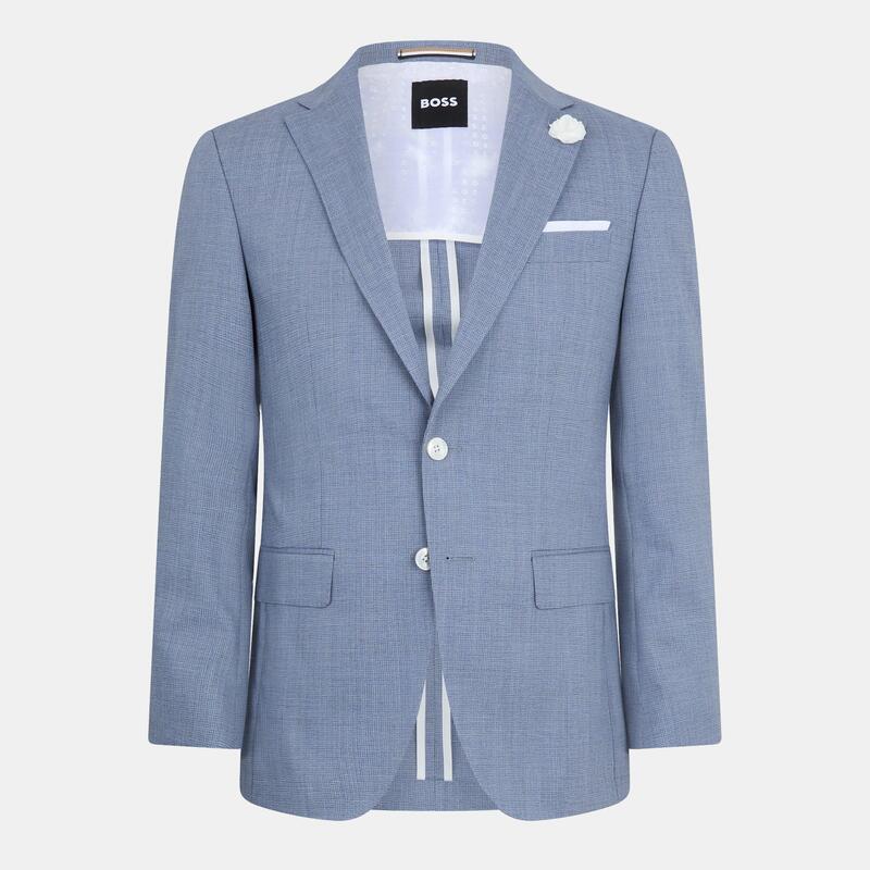 ボス メンズ アウター ジャケット・ブルゾン Boss H-Hutson-233 10271185 01 Light/Pstl Blue ブルー