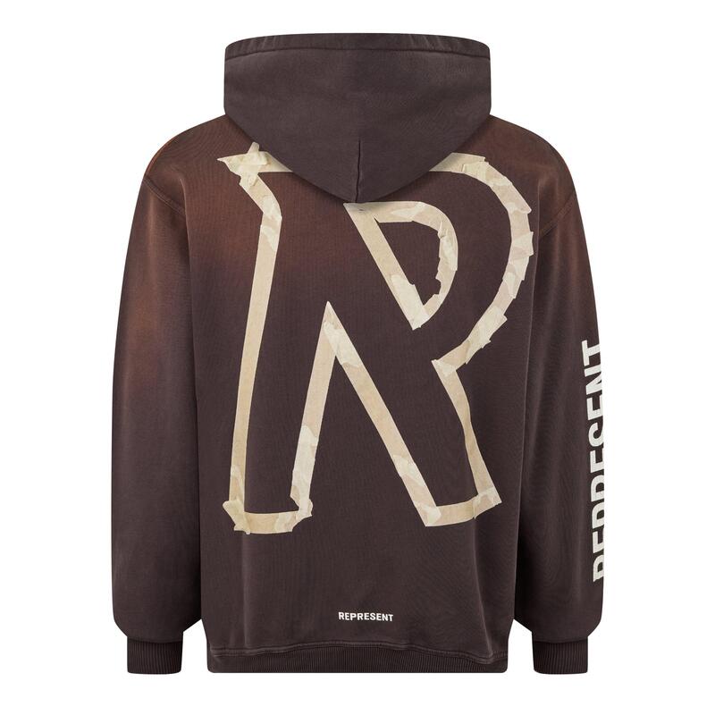 リプレゼント メンズ アウター パーカー・スウェット Represent Men's Masking Tape Initial Hoodie So..