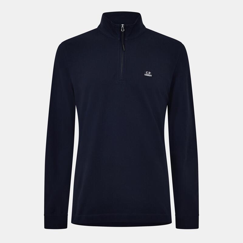 �����ԡ�����ѥˡ� ��� �ȥåץ� ����� �ϡ��ե��å� CP Company CPique half Zipol Sn61 Ttl Eclipse 888