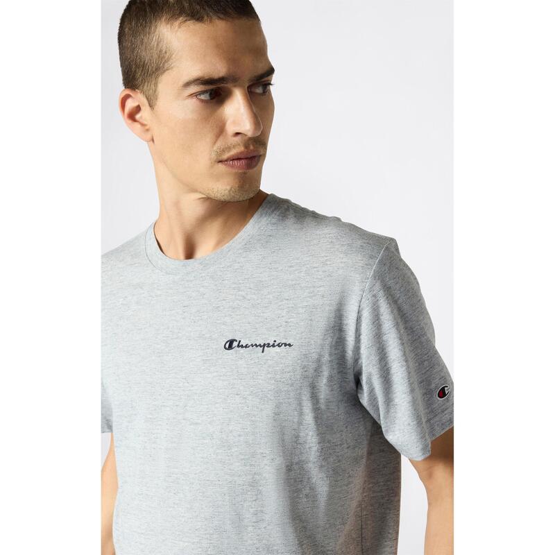 チャンピオン メンズ トップス Tシャツ クルーネック Champion Icons Crewneck T-Shirt Grey グレー