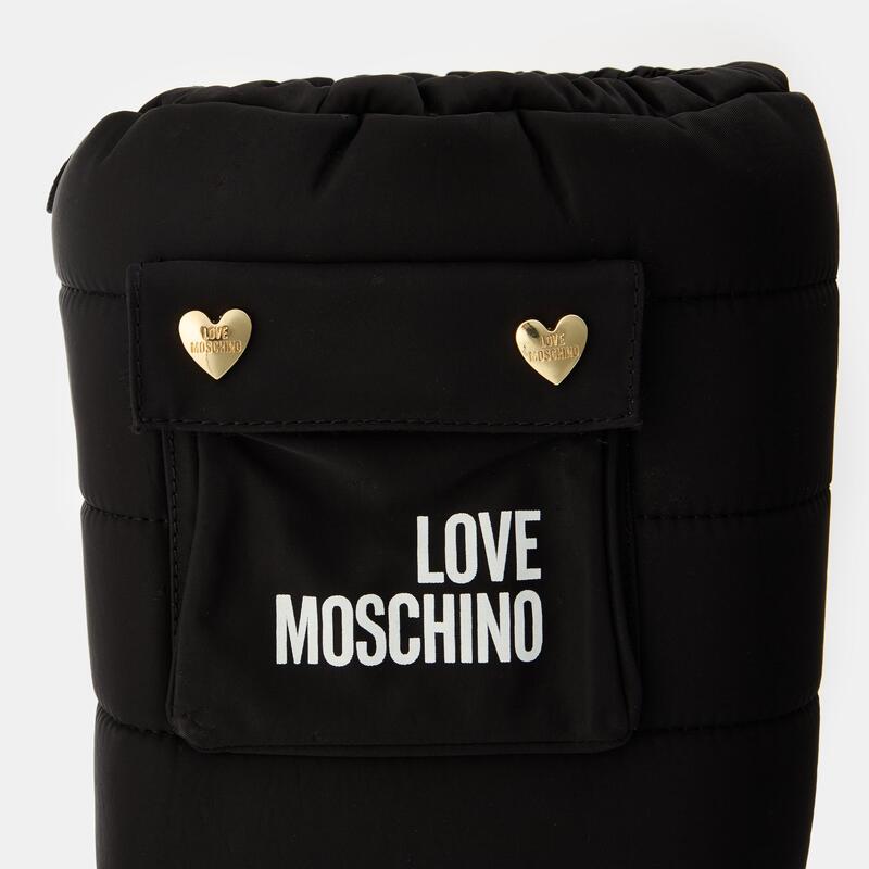 ラブ モスキーノ レディース シューズ ブーツ・レインブーツ Love Moschino Women'snow Boots Black ブラック