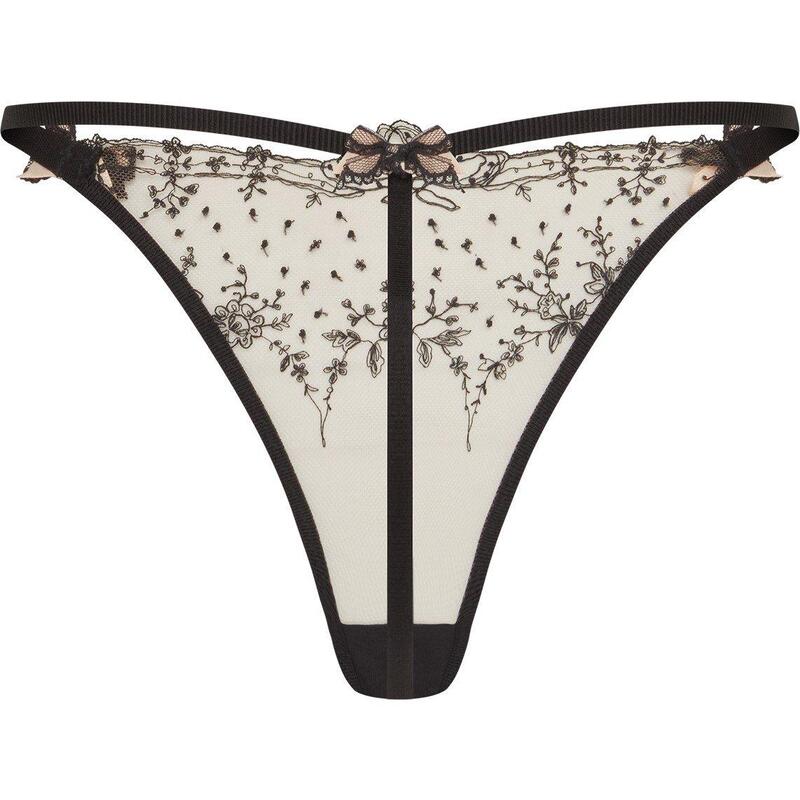 ����������ȥץ������������� ��ǥ����� ������������� �ѥ�� Agent Provocateur GRAICE Thong Black/Sand �֥�å�