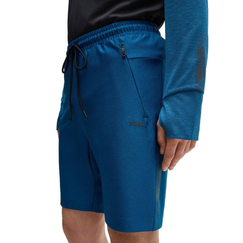 ボス メンズ トップス ポロシャツ Boss Headlo Active 10266288 01 Polo Shirt Mens Open Blue ブルー
