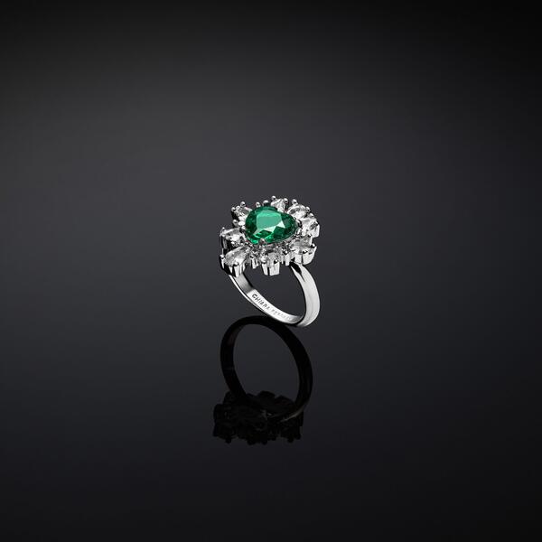 ������ե��顼�� ��ǥ����� ���������꡼ ���� Chiara Ferragni Emerald Band Ring Multi �ޥ�����顼