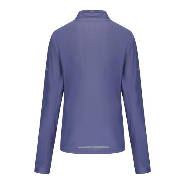 カリマー レディース アウター パーカー・スウェット Karrimor Longsleeve 1/4 Zip Top Ladies Asteroid Purple パープル