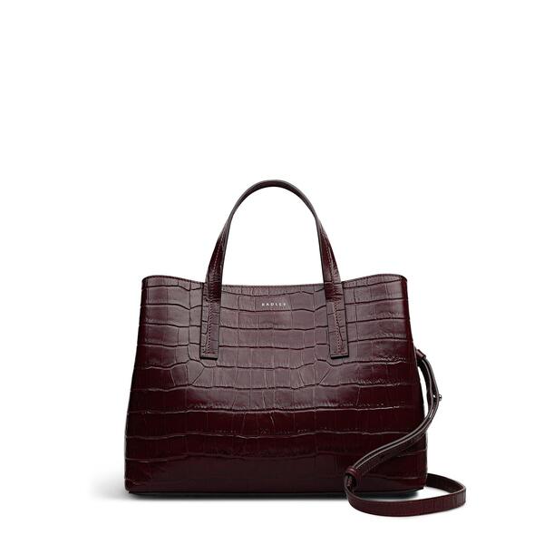 ラドリー レディース バッグ レース Radley Dukes Place Grabag DARK CHERRY