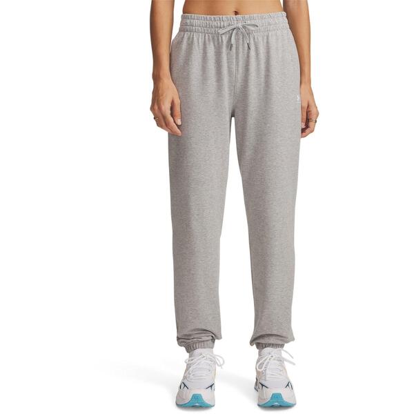 アンダーアーマー レディース ボトムス カジュアルパンツ パイル Under Armour UA Terry Jogger Ld62 Mod Gray/White ホワイト