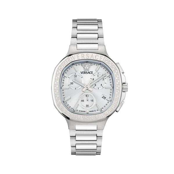 N - ヴェルサーチ レディース アクセサリー 腕時計 Versace Sq Watch 99 Silver シルバー