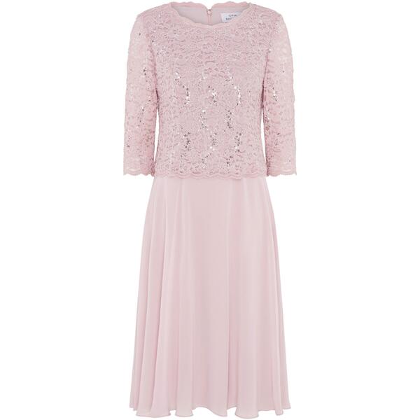지나 바코니 레이디스 하단 스커트 미디 원피스 미디 Gina Bacconi Rona Midi Dress With Bodice And Skirt Shell