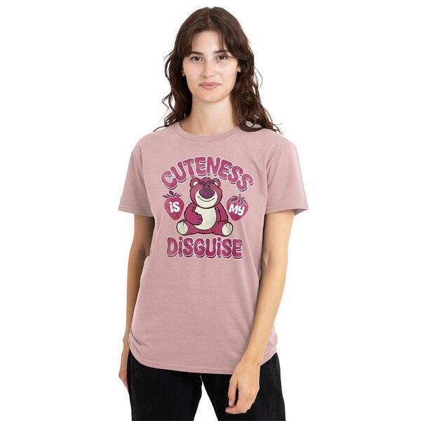 ディズニー レディース トップス シャツ Disney Toy Story Lotso Cuteness T Shirt Pink ピンク