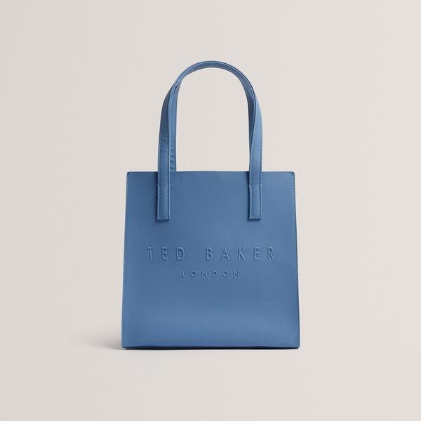 テッドベーカー レディース バッグ Ted Baker Ted Baker Small Crosshatch Icon Tote Bag Blue ブルー
