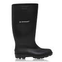 【送料無料】 ダンロップ メンズ ブーツ・レインブーツ シューズ Mens Wellingtons Black