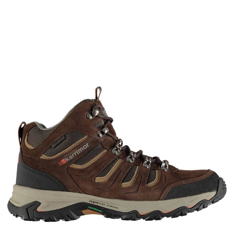  カリマー メンズ ブーツ・レインブーツ シューズ Mount Mid Mens Waterproof Walking Boots Brown