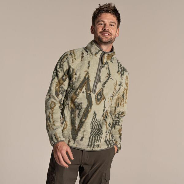 クラッグホッパーズ メンズ アウター パーカー・スウェット ハーフジップ Craghoppers Tatton IInsulated Half Zip Bayleafprint