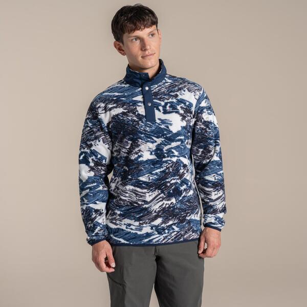 クラッグホッパーズ メンズ アウター パーカー・スウェット Craghoppers Dewlish IInsulated Overhead Top Ecru Print エクリュ