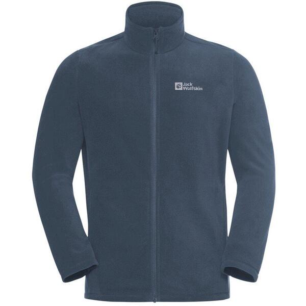 ジャックウルフスキン メンズ アウター パーカー・スウェット フリース Jack Wolfskin Men's JW Taunus Full-Zip Fleece Midnight Sky