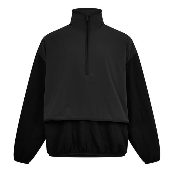 フィアオブゴッド メンズ アウター パーカー・スウェット フリース Fear Of God Essentials Men's 1/4 Zip Fleece Black ブラック