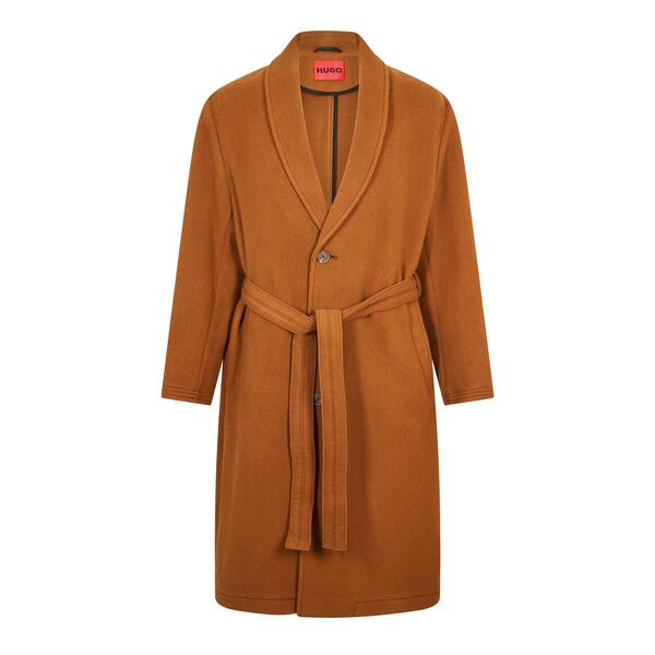 フューゴ メンズ アウター ジャケット・ブルゾン コート Hugo Marwan23410252542 01 Overcoat Mens Rust/Copper ラスト