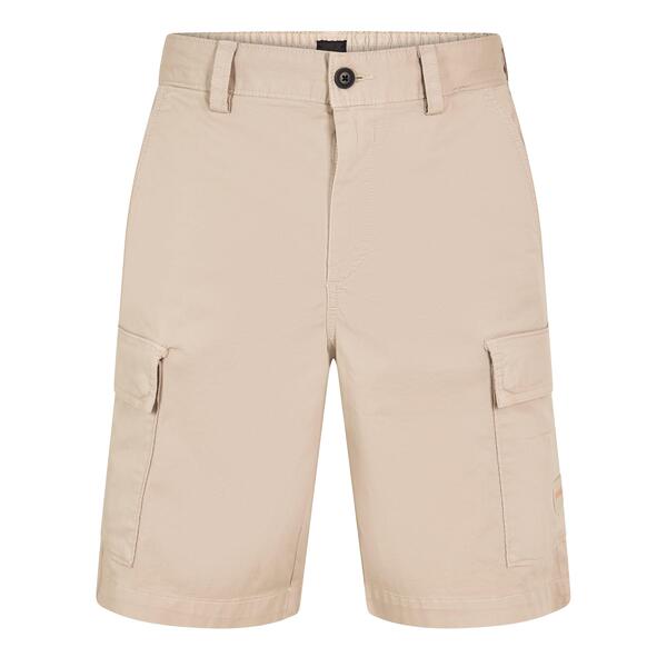 ボス メンズ ボトムス ハーフパンツ・ショーツ ショートパンツ ロゴ Boss Mens BOSS ORANGE Cargo Shorts with Logo Detailight Grey 070 グレー