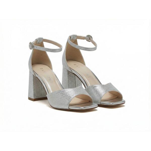 レインボー レディース シューズ パンプス Rainbowomens Block Court Shoesilver シルバー