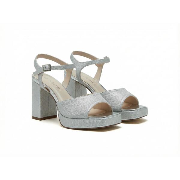 レインボー レディース シューズ パンプス プラットフォーム ヒール Rainbowomen's Platform Heelsilver シルバー
