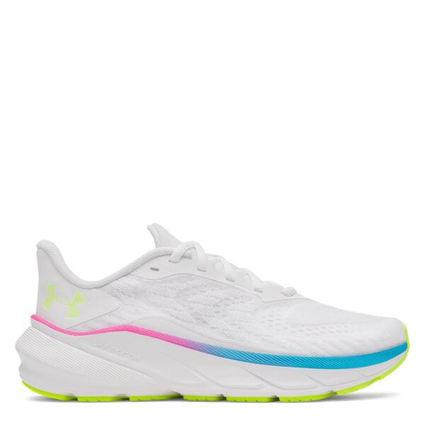 アンダーアーマー レディース シューズ スニーカー Under Armour UA Charged+ Turbulence 3 White/Capri ホワイト