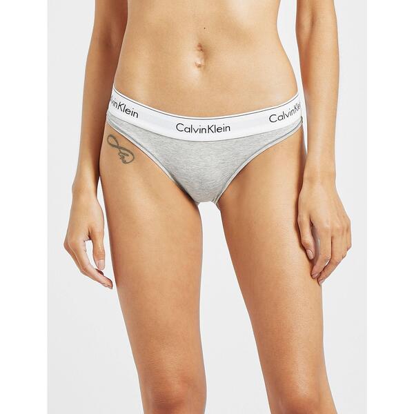 カルバンクライン レディース アンダーウェア パンツ Calvin Klein Women's Modern Briefs Grey グレー
