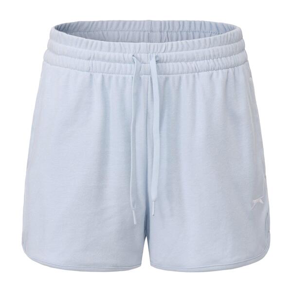 スラセンジャー レディース ボトムス ハーフパンツ・ショーツ ショートパンツ フリース Slazenger Fleece Interlock Shorts Womens Light Blue ブルー