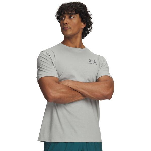 アンダーアーマー メンズ トップス Tシャツ ロゴ Under Armour Logo T-Shirt Mens Titanium/Clay