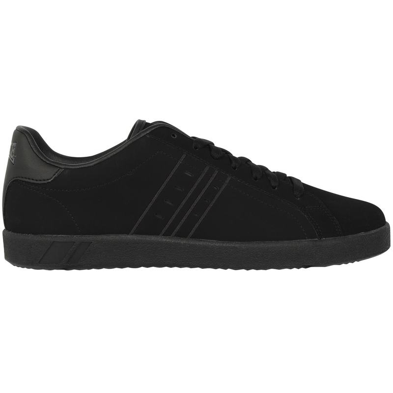  ロンズデール メンズ スニーカー シューズ Oval Trainers Mens Black/Black