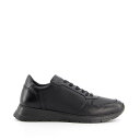 【送料無料】 デューンロンドン メンズ スニーカー シューズ Treats Trainers Black Lth 484