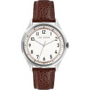 yz ebhx[J[ Y rv ANZT[ Ted Baker Dacquiri Watch Mens Brown/Silver