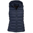【送料無料】 バーブァー レディース ジャケット・ブルゾン アウター Shaw Gilet Dk Navy