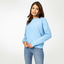 【送料無料】 ジャック ウィルス レディース パーカー・スウェット アウター Pheasant Logo Crew Neck Sweatshirt Blue