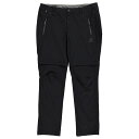 【送料無料】 オドロ レディース カジュアルパンツ ボトムス Wedgemount Convertible Trousers Ladies Black